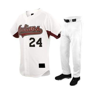 Custom baseball & softball uniform mockup — SS-792